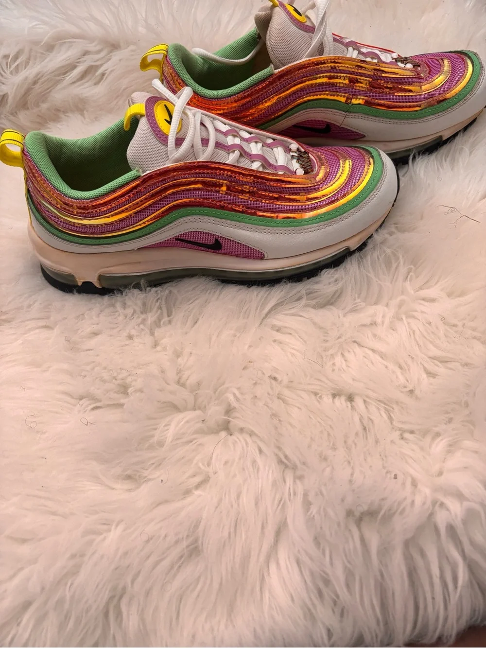 Nike Air Max 97 ‘White/Fuchsia Glow/Lemon Venom’